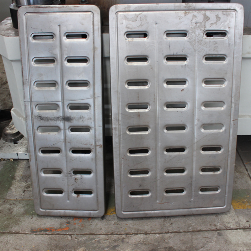 400T不銹鋼地漏蓋板成型油壓機，400噸金屬成型油壓機