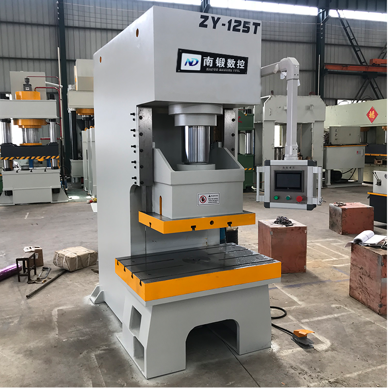滕州125t液壓沖床125T快速?zèng)_壓沖孔成型液壓機(jī)伺服系統(tǒng)壓力機(jī)