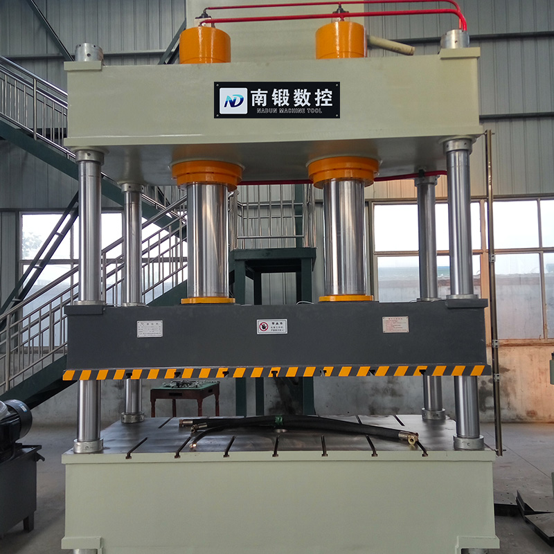 400T三梁四柱液壓機(jī) 雙缸大臺面油壓機(jī) 汽車配件拉伸成型壓力機(jī) 